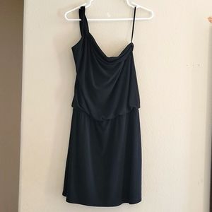 White House Black Market Size 8 One Shoulder Dress